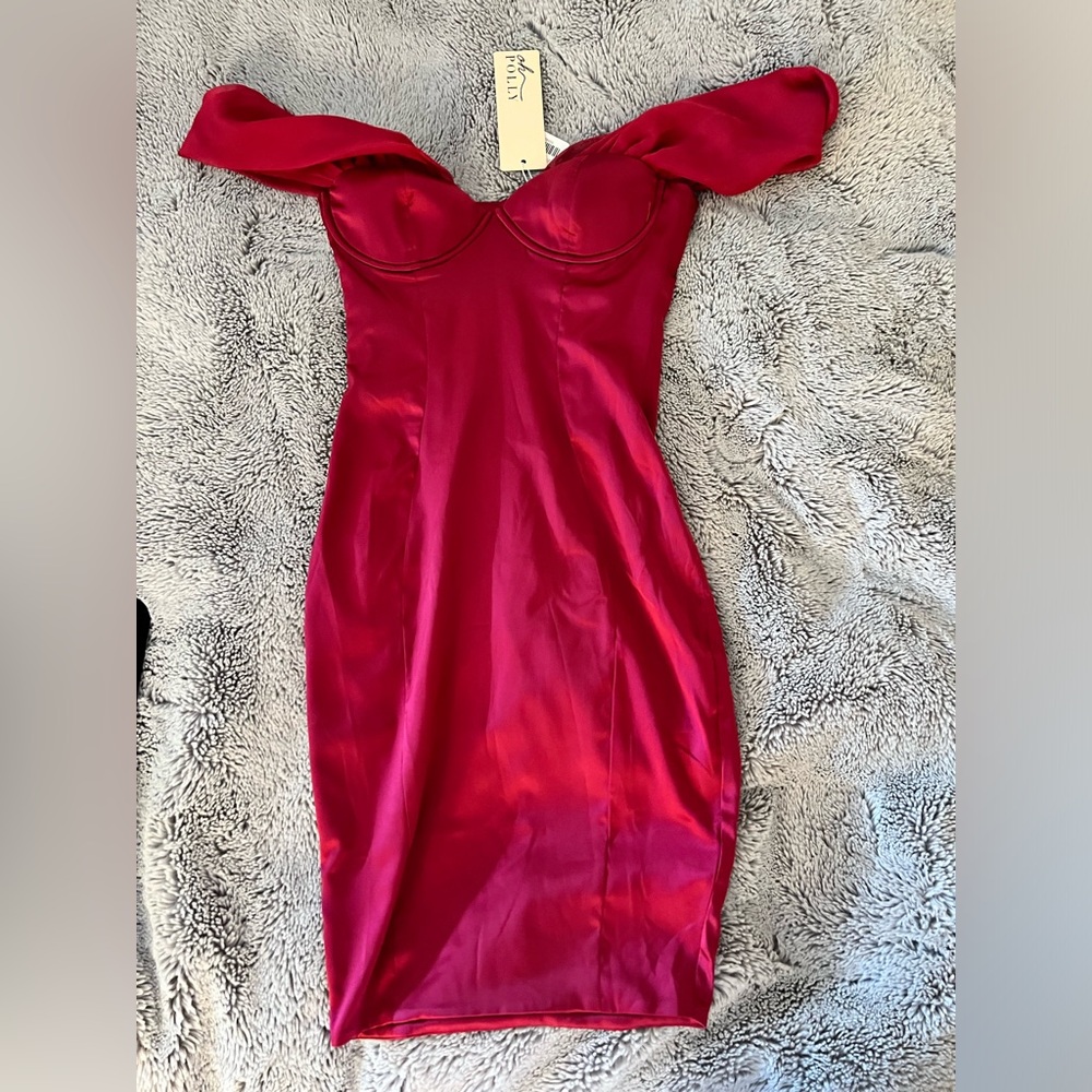 BNWT Oh Polly satin dress